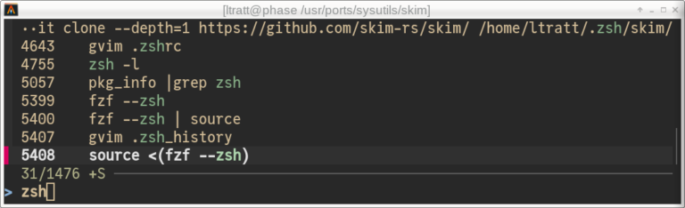 Better Shell History Search Better Shell History Search