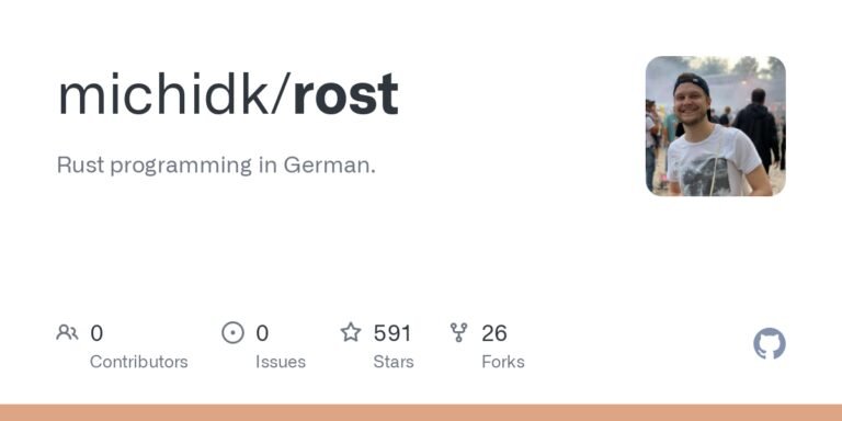 Rost – Rust Programming in German