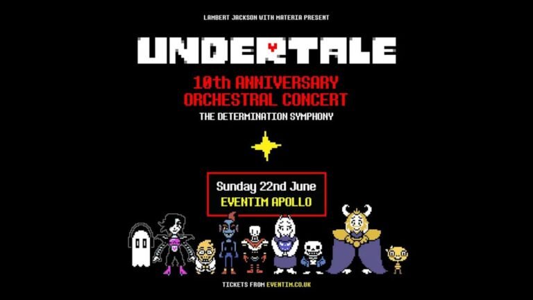 A live orchestra will perform Undertale’s soundtrack in London to celebrate its 10th anniversary