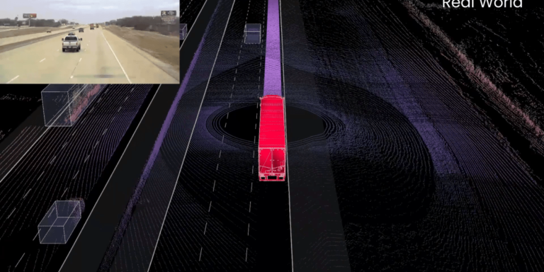 Waabi says its virtual robotrucks are realistic enough to prove the real ones are safe