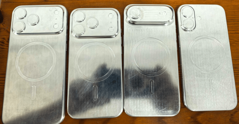 The iPhone 17 Air makes other models look chunky in new leaked dummy shots