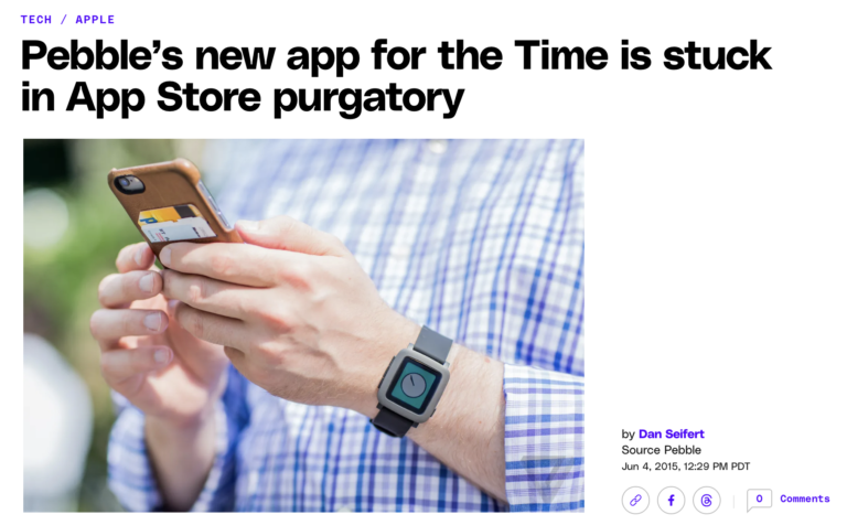 Apple restricts Pebble from being awesome with iPhones Apple restricts Pebble from being awesome with iPhones
