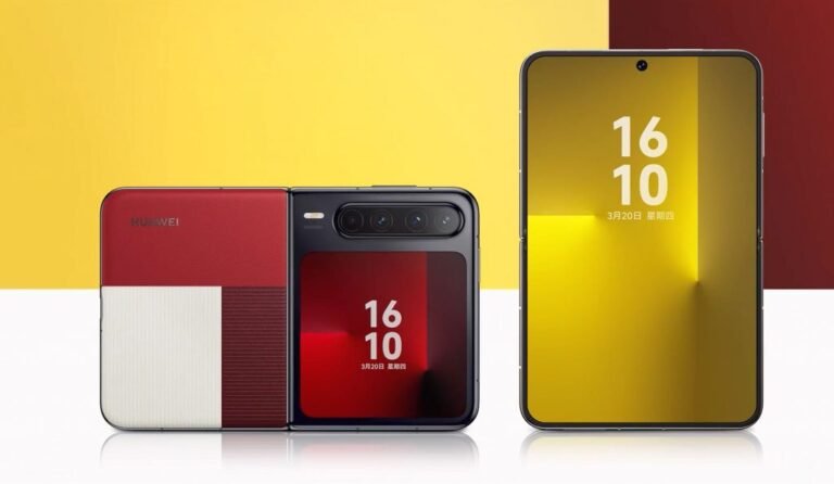 The Huawei Pura X introduces a new take on foldable form factor