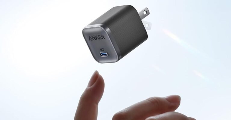 Anker’s small and light 45W USB-C charger is now even smaller and lighter