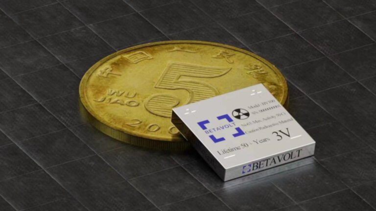 This safe nuclear battery could last decades on a single charge