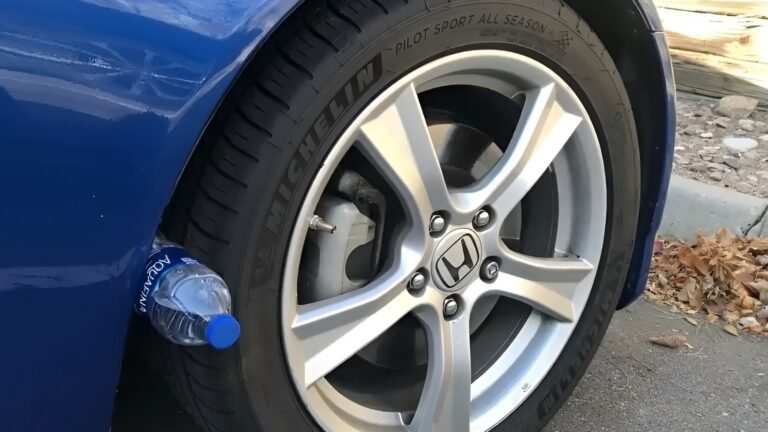 No, You Don’t Need To Put A Plastic Bottle On Your Tire When Parked