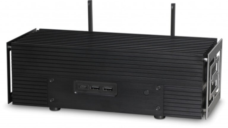 This silent, fanless mini PC looks like a very refined and expensive Hi-Fi unit, and I’m surprised by how affordable it is