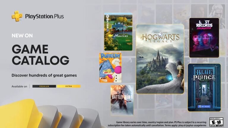 Hogwarts Legacy and Blue Prince come to PlayStation Plus Game Catalog in April
