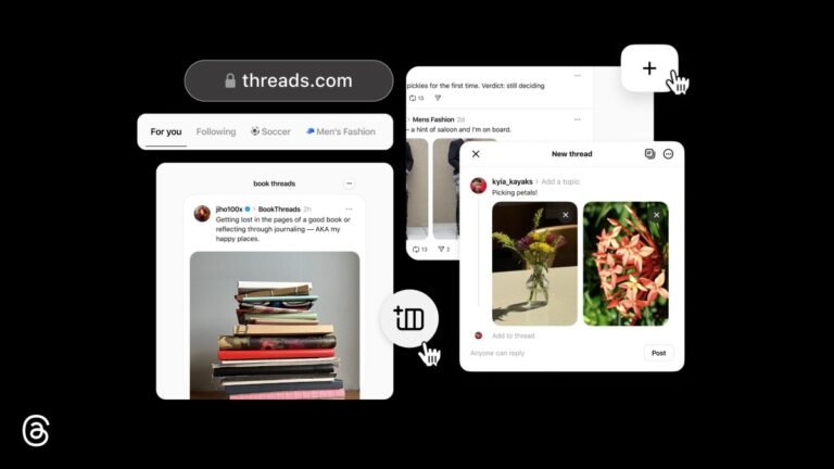 Threads officially moves to Threads.com and updates its web app