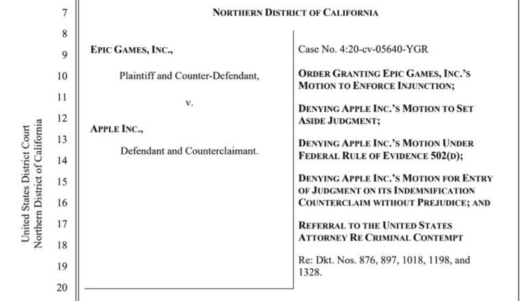 Epic Games touts victory in latest court ruling in Apple antitrust case