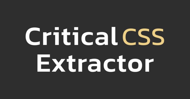 Critical CSS