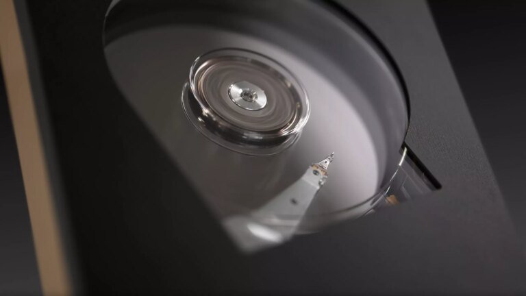 Buffalo Japan is selling a transparent hard disk drive for its 50th anniversary