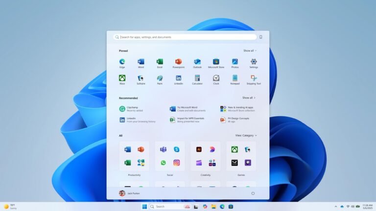 Microsoft unveils a new “human-centric” Start Menu redesign for Windows 11