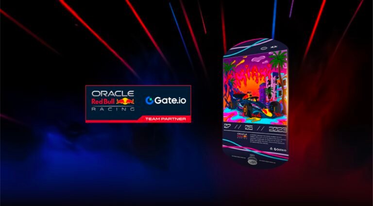 Gate.io Partners with Oracle Red Bull Racing to Launch Co-Branded Digital Collectibles Redefining Fan Experience