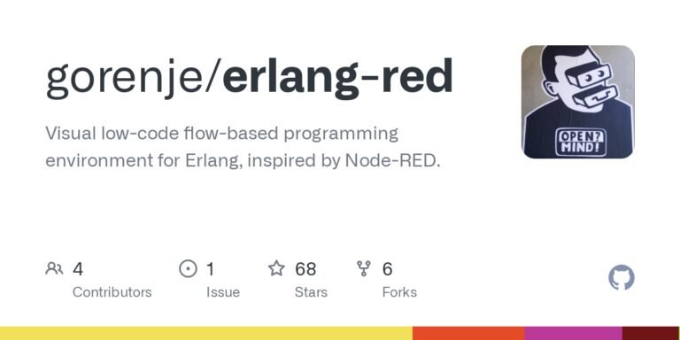 Show HN: Visual flow-based programming for Erlang, inspired by Node-RED