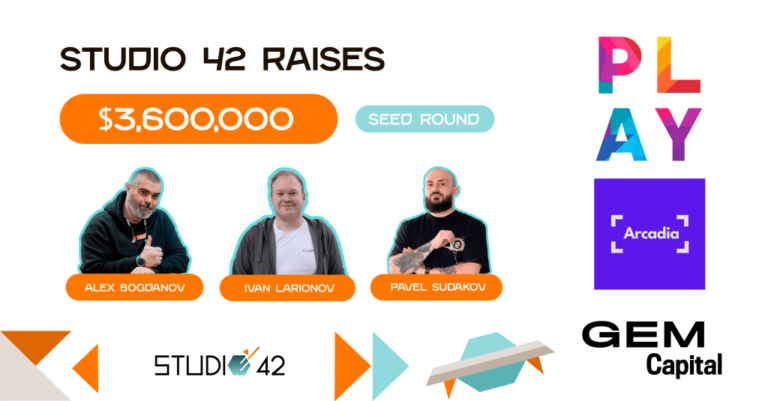 Studio 42 raises $3.6M for development of its first game