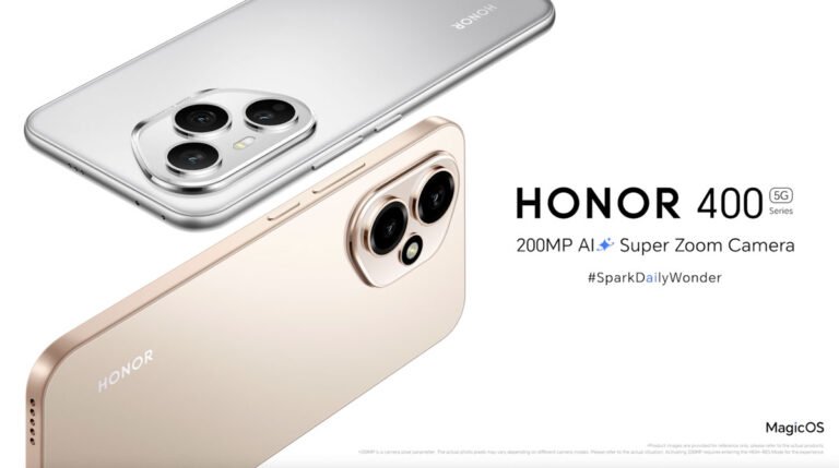 Honor’s midrange 400 series pairs a 200-megapixel camera with the usual AI tools