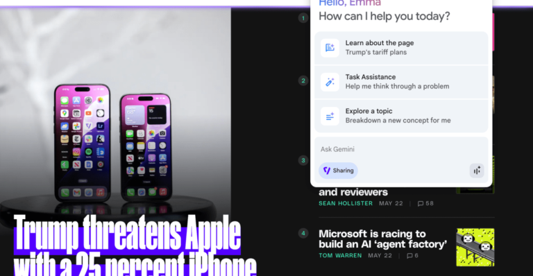 Gemini in Chrome feels like a small step toward Google’s agentic era Gemini in Chrome feels like a small step toward Google’s agentic era