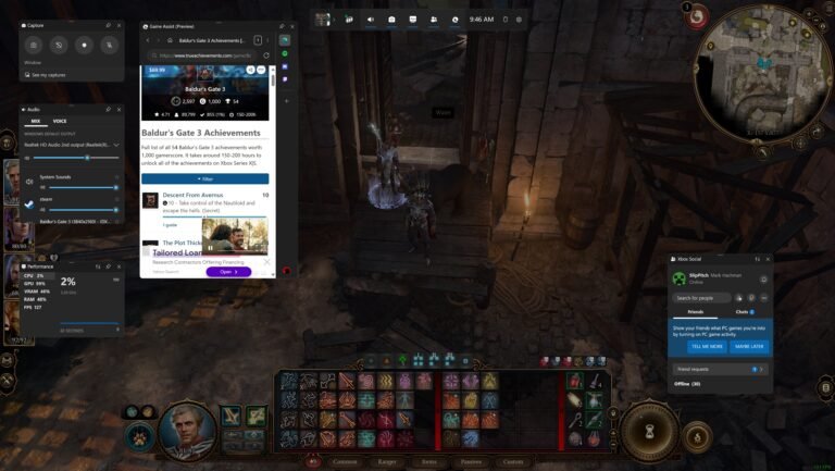 Today, Microsoft Edge Game Assist. Tomorrow, a Windows AI game buddy