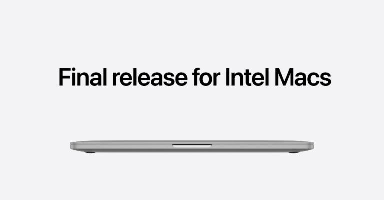 Apple’s big updates for Intel-based Macs will end with Tahoe