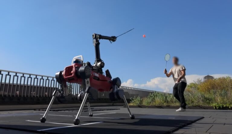 Researchers teach robot to play badminton using Nvidia RTX machine learning