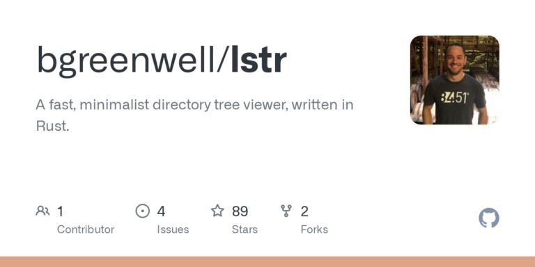 Show HN: Lstr – A modern, interactive tree command written in Rust