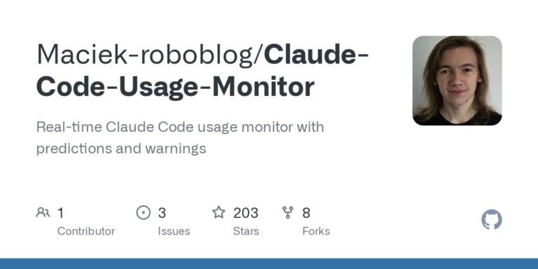 Show HN: Claude Code Usage Monitor – real-time tracker to dodge usage cut-offs