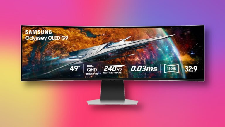 Samsung’s massive ultrawide OLED monitor is a stunning $850 off