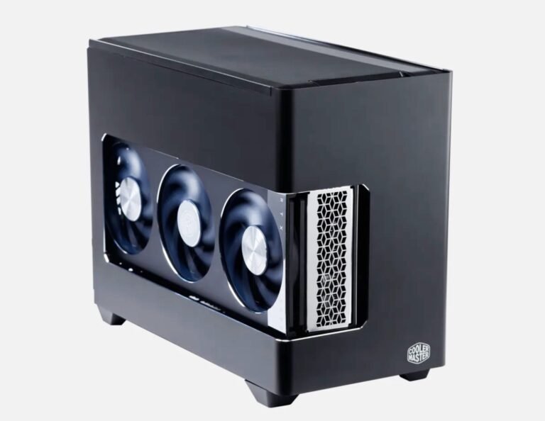 Cooler Master NR200P V3 ITX gaming PC case puts GeForce RTX 5090 on display