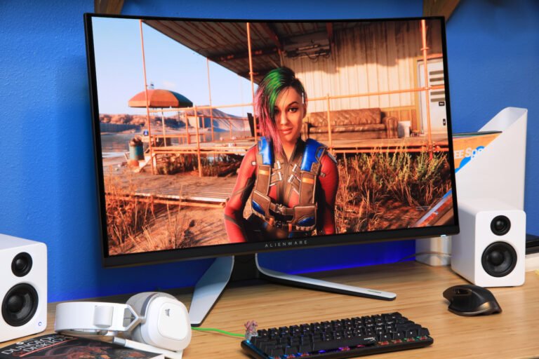 Get $415 off  an Alienware 4K OLED gaming monitor