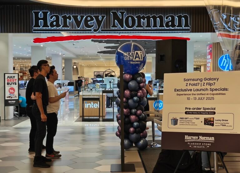 Harvey Norman Malaysia offers exclusive preorder deals for Galaxy Z Fold7 and Z Flip7