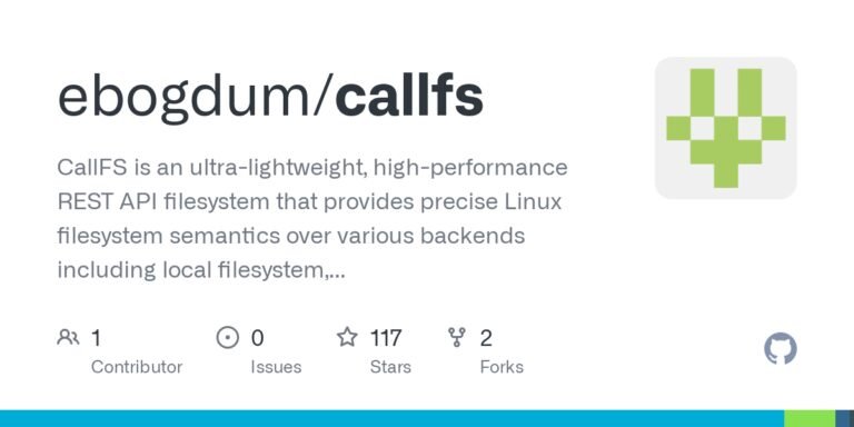 Show HN: CallFS – S3-style object store in one Go binary (MIT)