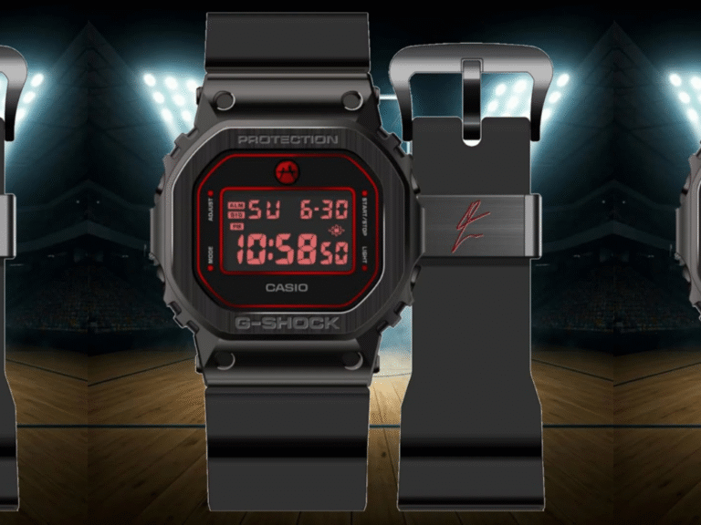 New Casio G-Shock GM-5600RH-1 leak reveals release date for the fifth Rui Hachimura collab