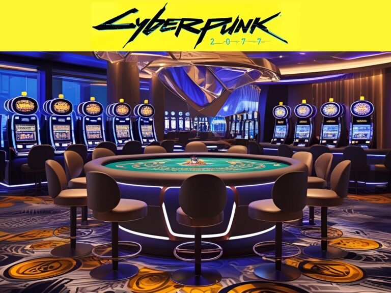 New billboards after Cyberpunk 2077 update 2.3 suggest that gambling could come to Night City