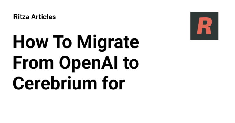 How to Migrate from OpenAI to Cerebrium for Cost-Predictable AI Inference