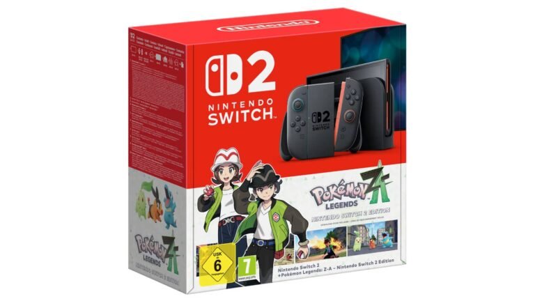 Nintendo Switch 2 Pokémon Legends bundle releases October 16