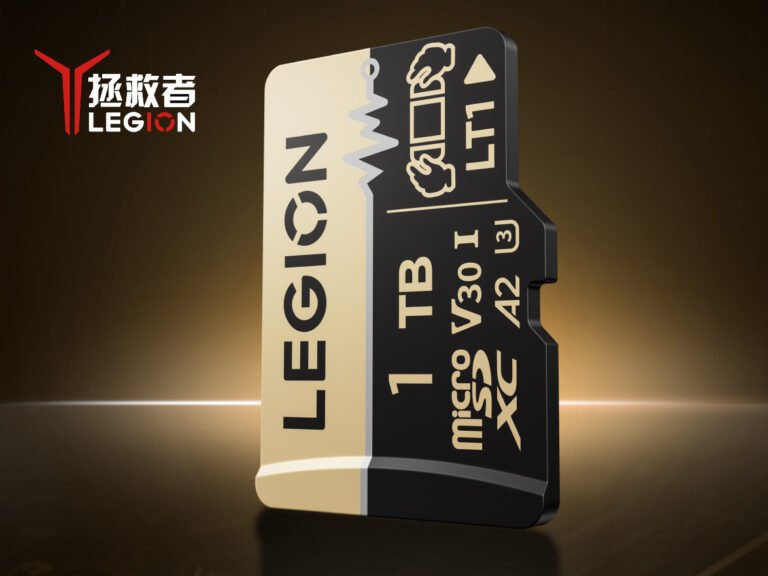 Lenovo launches fast microSD cards for Legion Y700 Gen 4 gaming tablet with up to 1 TB capacities