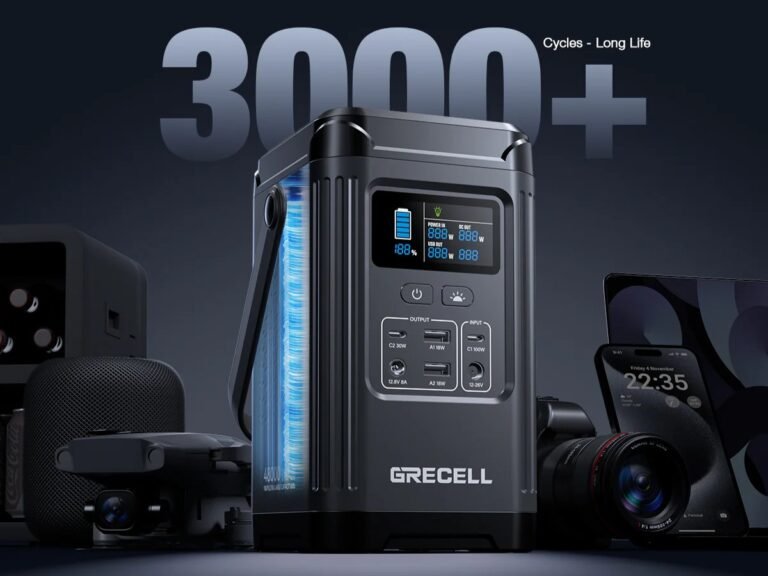 Grecell’s compact T200 240 W portable power station with 153 Wh capacity gets huge 42% discount on Amazon