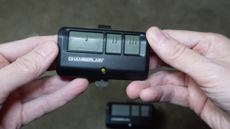 What Are The Three Buttons On A Garage Door Opener For?
