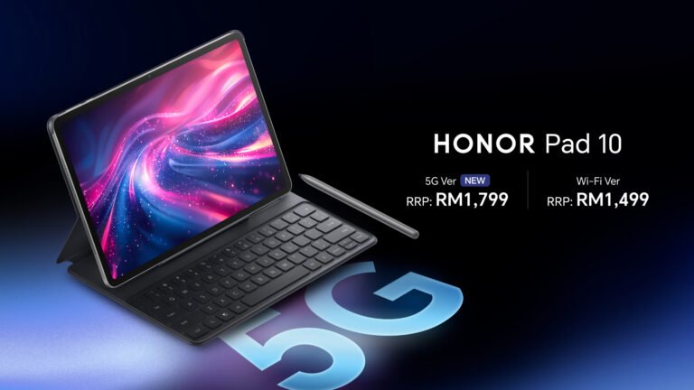 HONOR Pad 10 now available in 5G model