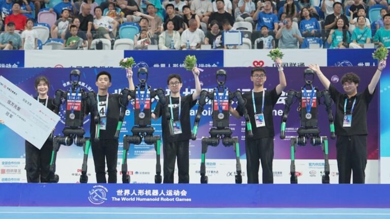 China’s inaugural ‘Robot Olmypics’ delivers impressive feats and disastrous falls