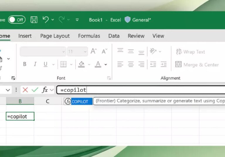 Excel gets Copilot formula function, but Microsoft warns about accuracy