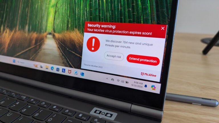 Don’t fall for McAfee’s tricky antivirus warnings on your laptop Don’t fall for McAfee’s tricky antivirus warnings on your laptop