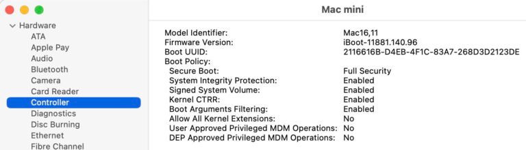 How to check if your Apple Silicon Mac is booting securely