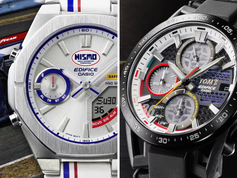 Casio Edifice x motorsport: The history of collab watches with NISMO, TOM’S, Honda, and AlphaTauri