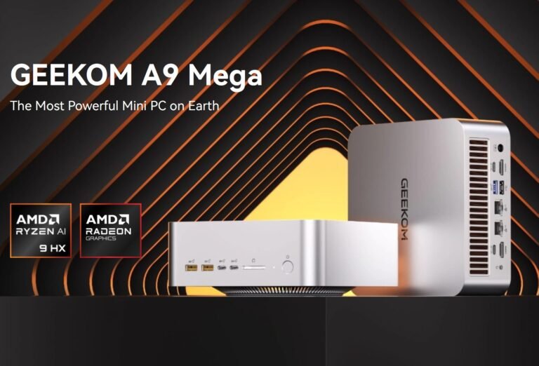 Geekom A9 Mega with AMD Strix Halo and 128 GB RAM announced