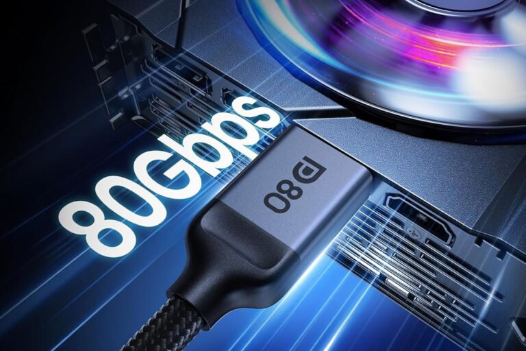 Silkland 80Gbps DisplayPort 2.1 Cable: The first VESA-certified DP80 cable on Amazon
