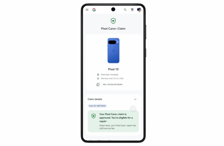 Google launches new device protection program called Pixel Care+