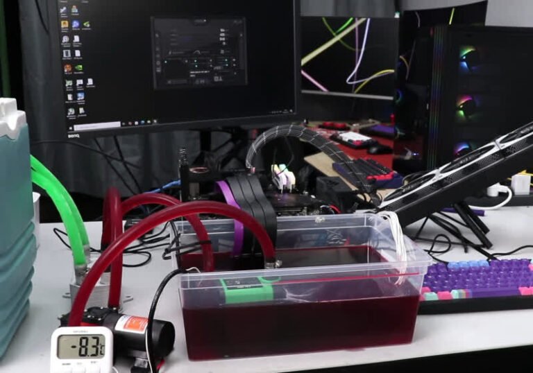 Modder dunks GeForce GPUs in transmission fluid to see how performance would improve