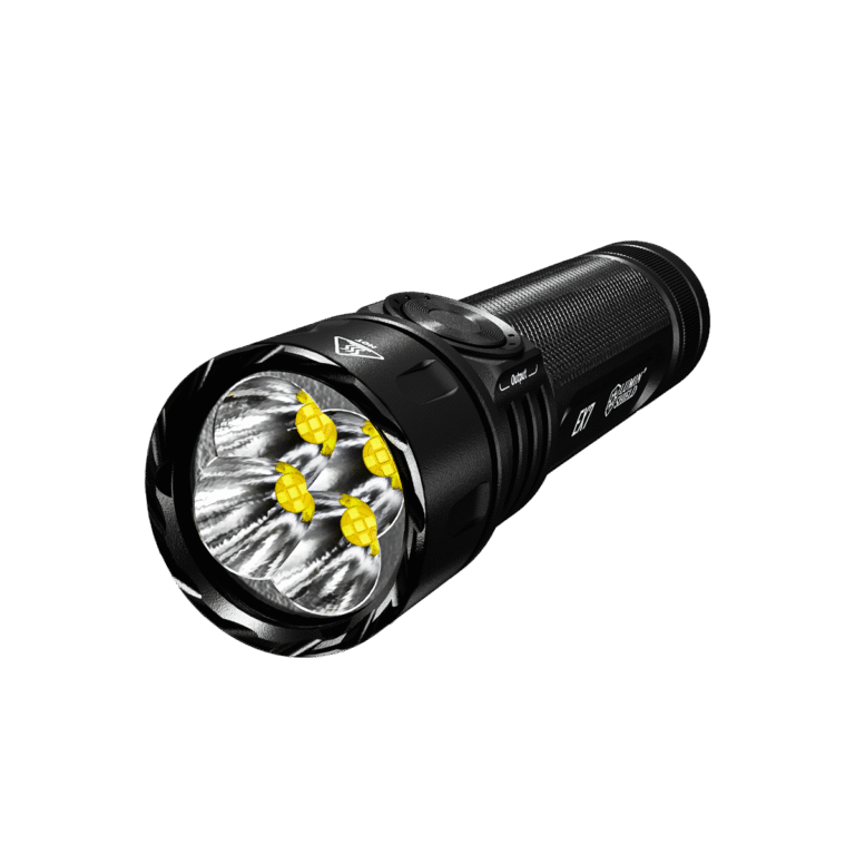 Nitecore releases compact EX7 flashlight with 20 LEDs in four groups